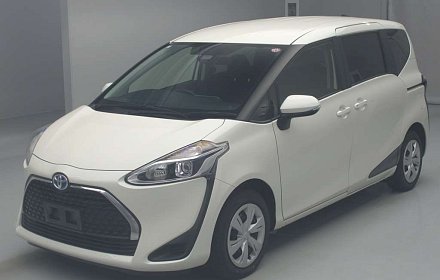 EXAMPLE VEHICLE. We can import these 7 seat compact MPVs from Japan